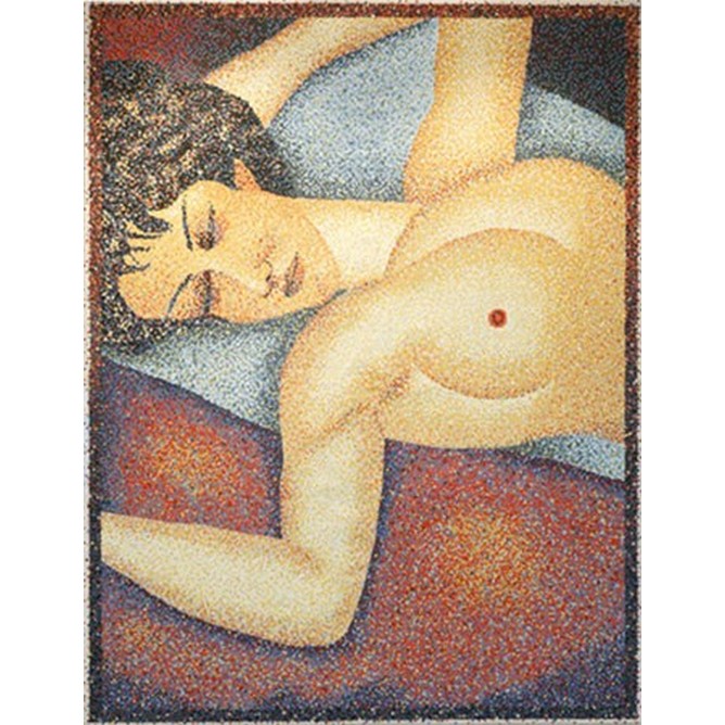 Modigliani: Pointillisme di Seurat